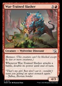【英語】戦鍛えの斬鬼/War-Trained Slasher