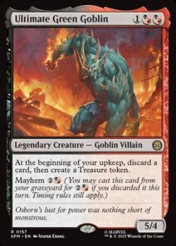 画像1: 【英語】アルティメット・グリーンゴブリン/Ultimate Green Goblin