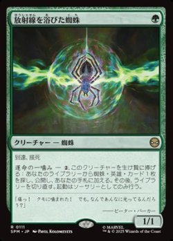 画像1: 【日本語】放射線を浴びた蜘蛛/Radioactive Spider