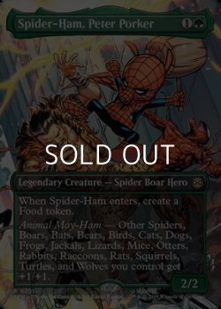 画像1: ☆特殊枠【英語Foil】スパイダーハム、ピーター・ポーカー/Spider-Ham, Peter Porker