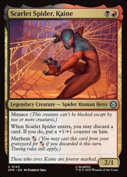 画像1: 【英語Foil】スカーレット・スパイダー、ケイン/Scarlet Spider, Kaine