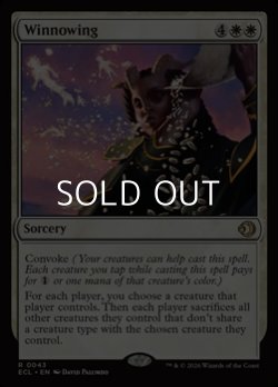 画像1: 【英語Foil】篩い飛ばし/Winnowing