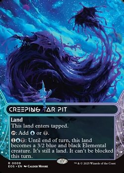 画像1: ☆特殊枠【英語】忍び寄るタール坑/Creeping Tar Pit