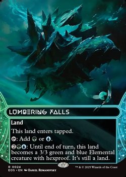 画像1: ☆特殊枠【英語】伐採地の滝/Lumbering Falls