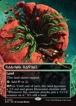 画像1: ☆特殊枠【英語】怒り狂う山峡/Raging Ravine