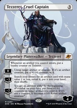 画像1: ☆特殊枠【英語】冷酷な船長、テゼレット/Tezzeret, Cruel Captain