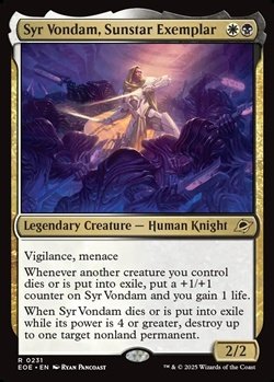 画像1: 【英語】サンスターの模範、ヴォンダム卿/Syr Vondam, Sunstar Exemplar