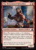 【英語Foil】決意の再建者、ピア/Pia, Determined Rebuilder