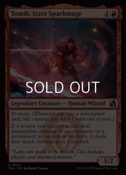画像1: 【英語Foil】イゼットの火花魔道士、トミク/Tomik, Izzet Sparkmage