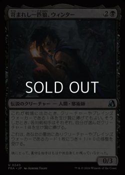 画像1: 【日本語Foil】苛まれし一匹狼、ウィンター/Winter, Tormented Loner