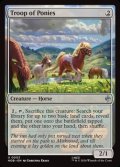【英語】ポニーの群れ/Troop of Ponies