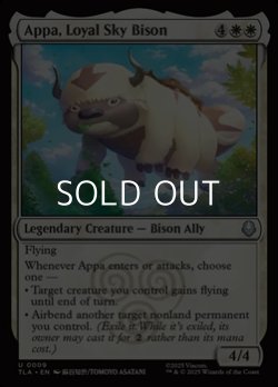 画像1: 【英語Foil】忠実な空飛ぶバイソン、アッパ/Appa, Loyal Sky Bison