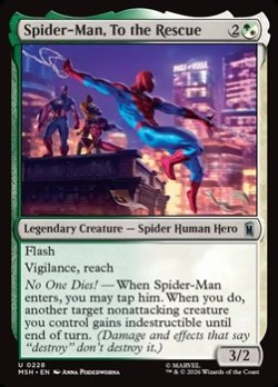 画像1: 【英語Foil】助けに参上、スパイダーマン/Spider-Man, To the Rescue