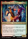 【英語Foil】獰猛な戦士、ウルヴァリン/Wolverine, Fierce Fighter
