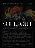☆特殊枠【英語Foil】スーパースパイ、ブラック・ウィドウ/Black Widow, Super Spy