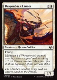 【英語】跨龍の槍騎兵/Dragonback Lancer