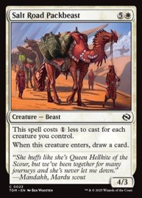 【英語】塩路の荷役獣/Salt Road Packbeast