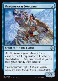 【英語】ドラゴンの嵐の予報者/Dragonstorm Forecaster