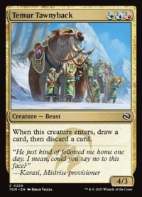 【英語】ティムールの栗毛獣/Temur Tawnyback