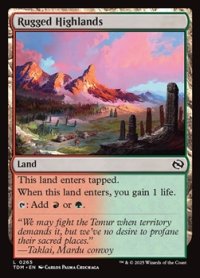 【英語】岩だらけの高地/Rugged Highlands