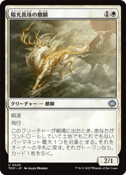 画像1: 【日本語】陽光真珠の麒麟/Sunpearl Kirin