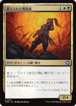 画像1: 【日本語】鍛えられた戦術家/Hardened Tactician