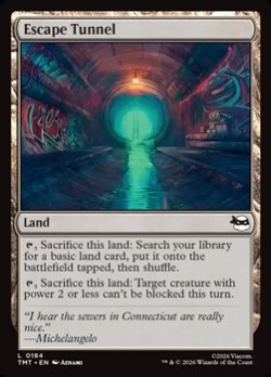 画像1: 【英語Foil】脱出トンネル/Escape Tunnel