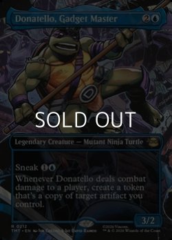画像1: ☆特殊枠【英語Foil】ガジェットマスター、ドナテロ/Donatello, Gadget Master