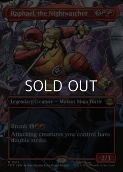 画像1: ☆特殊枠【英語Foil】ナイトウォッチャー、ラファエロ/Raphael, the Nightwatcher