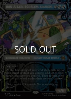 画像1: ☆特殊枠【英語Foil】トラブル解決コンビ、ドニーとレオ/Don & Leo, Problem Solvers