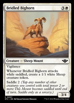 画像1: 【英語】手綱付きの大角/Bridled Bighorn