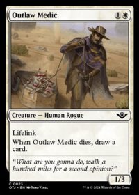 【英語】無法者の医者/Outlaw Medic