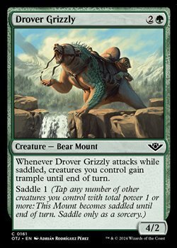 画像1: 【英語】群追いの灰色熊/Drover Grizzly