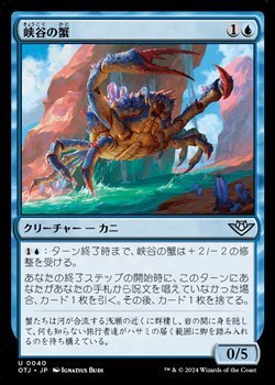 画像1: 【日本語】峡谷の蟹/Canyon Crab