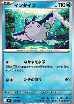 画像1: 【ノーマル】マンタイン (173)