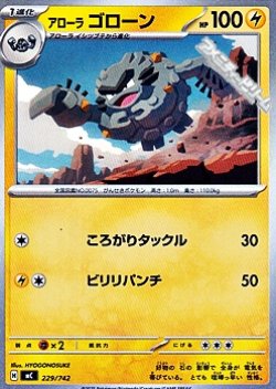 画像1: 【ノーマル】アローラ ゴローン
