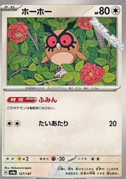 画像1: 【ノーマル】ホーホー