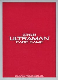 【ウルトラマン カードゲーム】ULTRAMAN CARD GAME オフィシャルカードスリーブ(RED)
