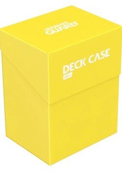 画像1: 【アルティメットガード社製：デッキケース】Deck Case  80+ イエロー