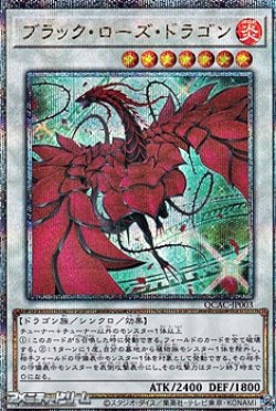画像1: 【25thシークレットレア】ブラック・ローズ・ドラゴン (イラスト違い)