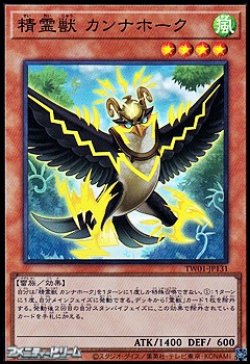 画像1: 【スーパーレアパラレル】精霊獣 カンナホーク