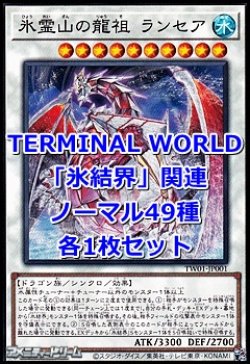 画像1: 遊戯王 TERMINAL WORLD「氷結界」関連ノーマル49種各1枚セット