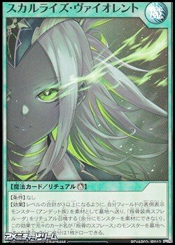 画像1: 【スーパーレア】スカルライズ・ヴァイオレント