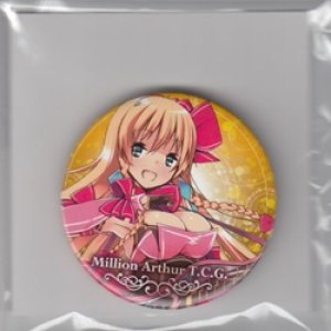 画像: ミリオンアーサーTCG カンバッジ 「【騎士】感謝型歌姫アーサー」