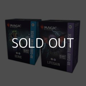 画像: 【英語】マジック:ザ・ギャザリング ストリクスヘイヴンの秘密 60-Card Theme Deck「EERIE」&「LIFEGAIN」2種各1個セット