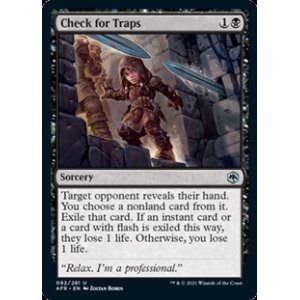 画像: 【英語】罠を探す/Check for Traps