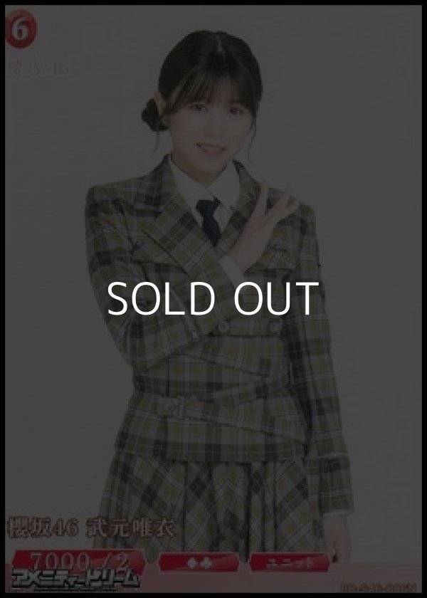 画像1: 【N】櫻坂46 武元唯衣 (1)