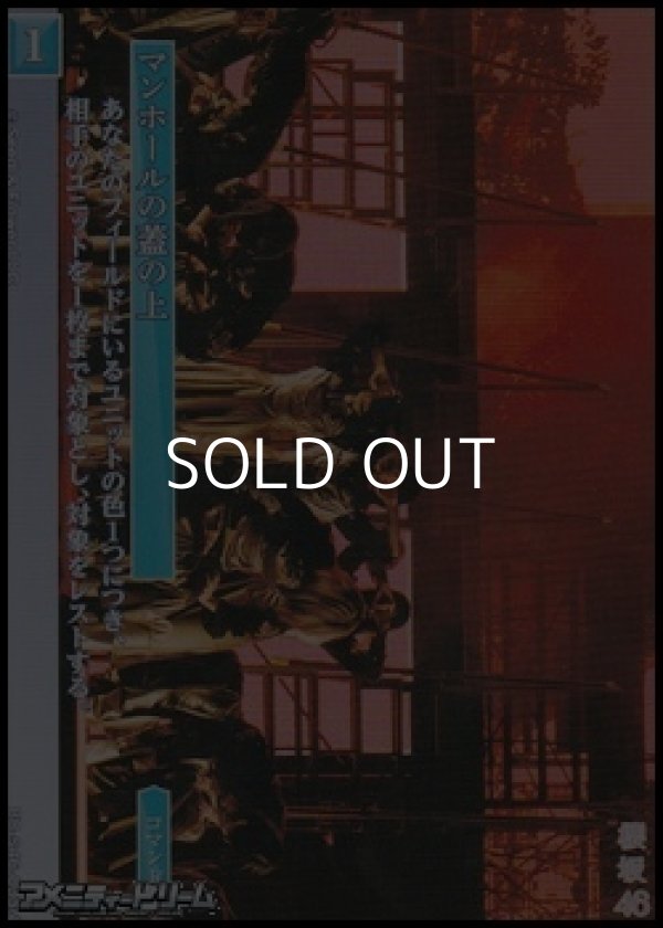 画像1: 【N】マンホールの蓋の上 (1)