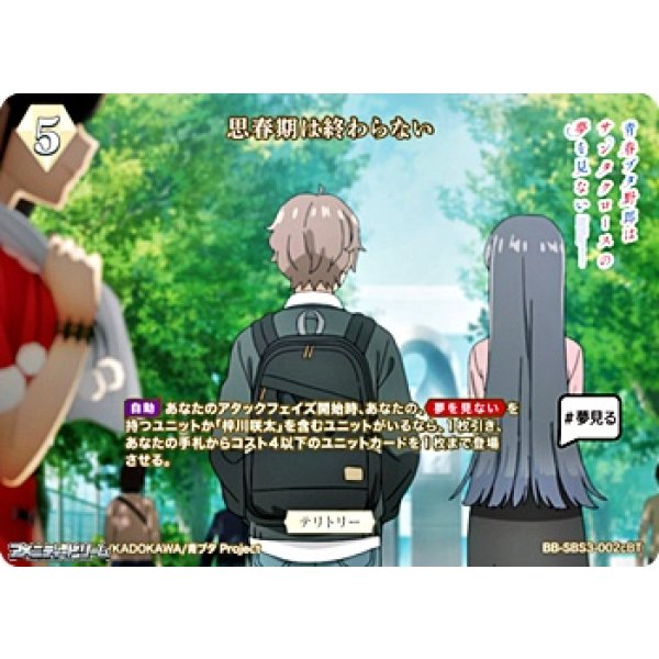 画像2: 【BT】思春期は終わらない / 赤城郁実 (2)
