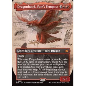 画像: ☆特殊枠【英語】運命の大嵐、ドラゴンホーク/Dragonhawk, Fate's Tempest